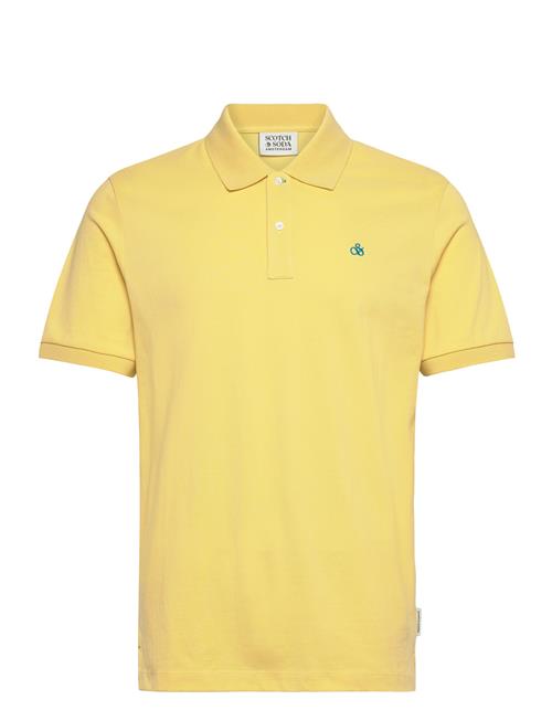 Scotch & Soda | Seasonal Core Pique Chest Logo Polo | L