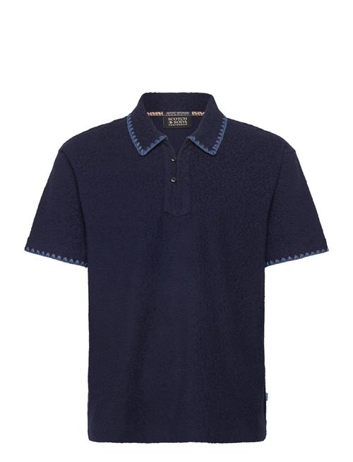 Scotch & Soda | Relaxedfit Jacquard Towelling Polo | M