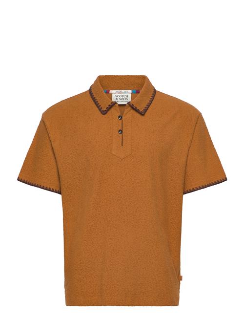 Scotch & Soda | Relaxedfit Jacquard Towelling Polo | L
