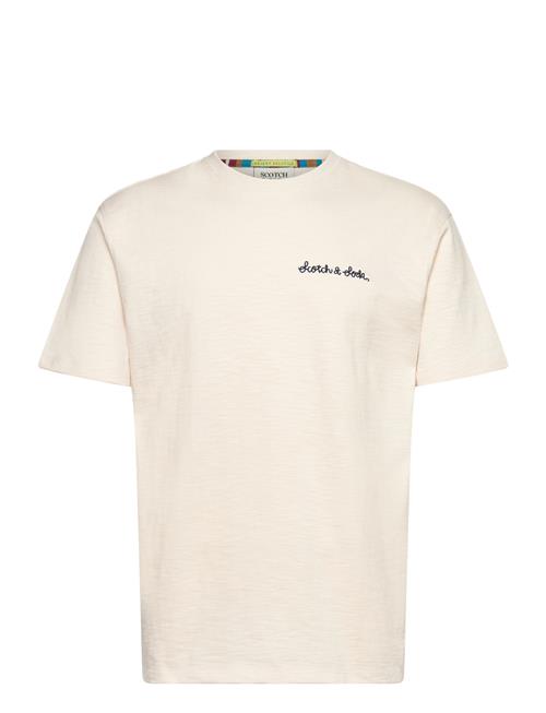 Scotch & Soda | Slubyarn Chest Pocket Artwork Relaxedfit Tshirt | XXL