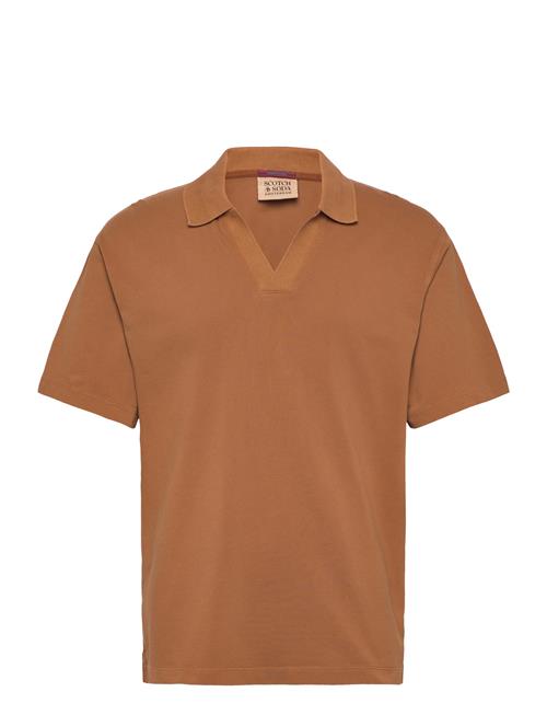 Scotch & Soda | 3 Crosses Pique Relaxedfit Garmentdyed Polo | M