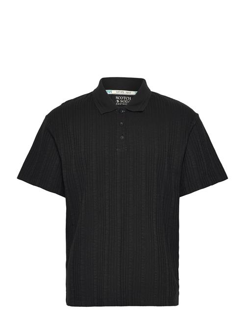 Scotch & Soda | Structured Ribbed Relaxedfit Polo | S