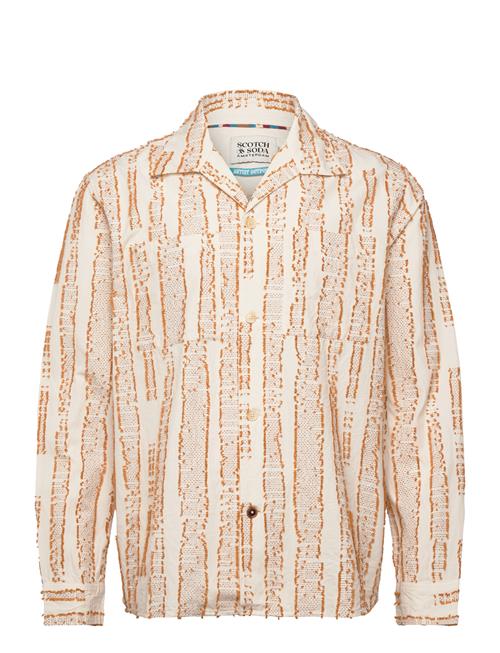 Scotch & Soda | Jacquard Structure Boxyfit Shirt | L