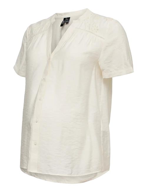 Vero Moda Maternity | Vmmjosie Ss Emb Top Wvn | S