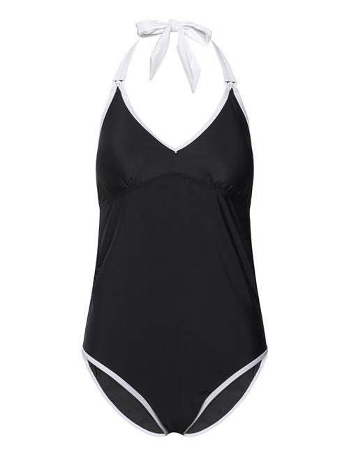 Mamalicious | Mlblair Halter Contrast Hc Swimsuit 2F | L