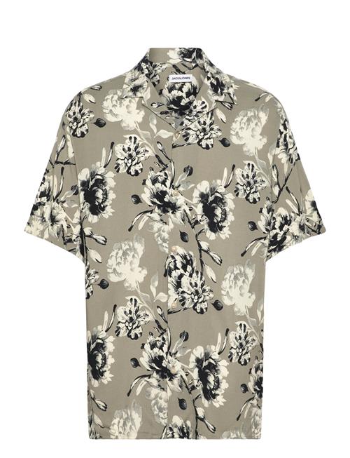 Jack & Jones | Jjjeff Monochrome Aop Resort Shirt Ss | M