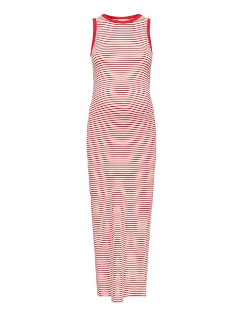 Only Maternity | Olmmalou S/L O-Neck Calf Dress Jrs | XL