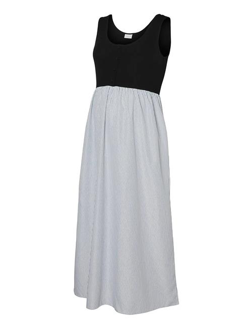 Mamalicious | Mljoelle Lia Sl Midi Mix Dress 2F | XL