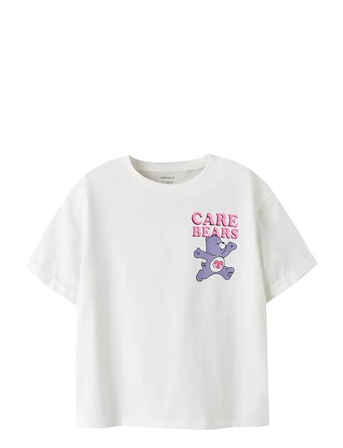 name it | Nkfmumma Carebears Nreg Ss Top Box Sky | 134-140