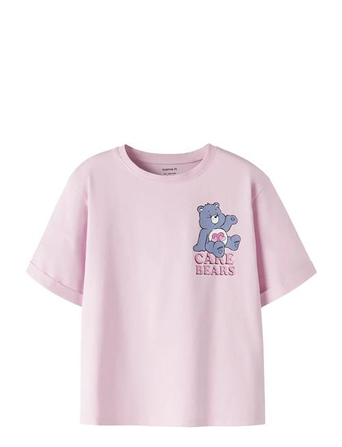 name it | Nkfmumma Carebears Nreg Ss Top Box Sky | 158-164