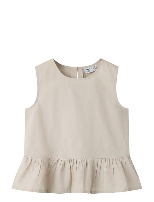 name it | Nkffalinnen Sl Top | 122-128