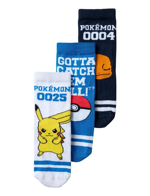 name it | Nmmmaske Pokemon 3P Sock Sky | 22-24