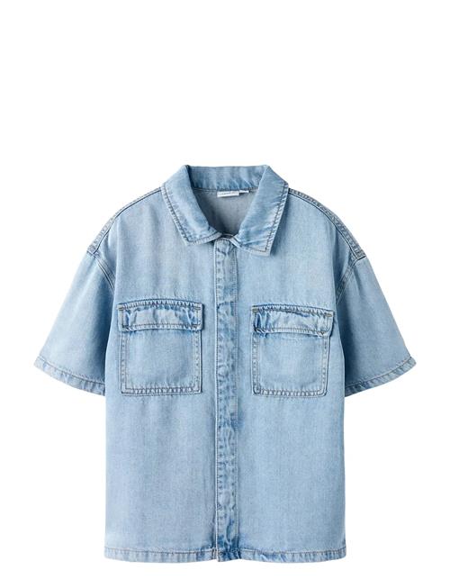 name it | Nkmjoy Boxy Dnm 1/2 Shirt 1860-Ph F | 152