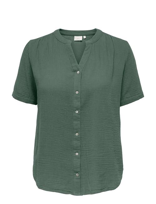 ONLY Carmakoma | Carthyra S/S Button Top  Wvn | 48