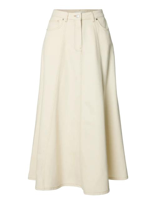Selected | Slftenna Hw Long Denim Skirt | 36