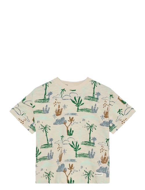 En Fant | T-Shirt Ss Slub Aop | 140