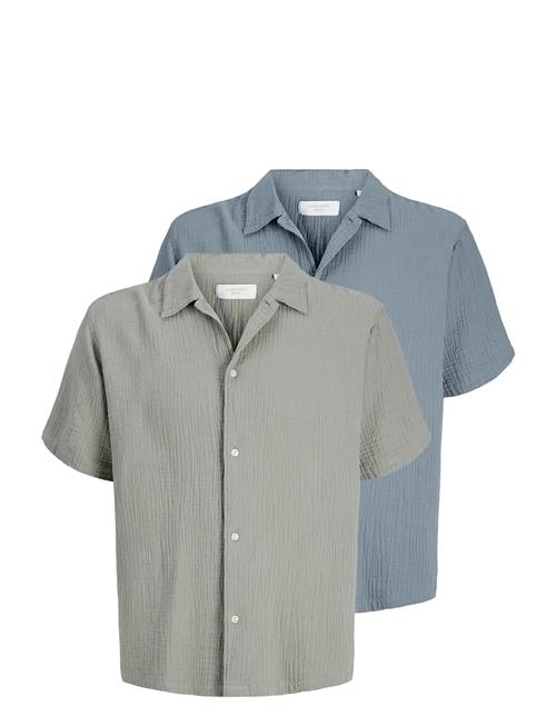 Jack & Jones | Jornantucket Doubl Cloth Shirt Ss 2Pk Mp | XXL