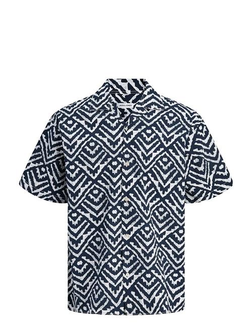 Jack & Jones | Jjmilo Seersucker Resort Shirt Ss | L