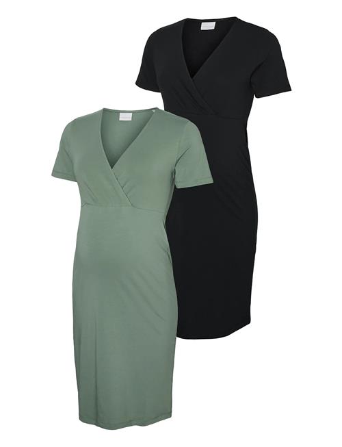 Mamalicious | Mlkerrie Tess Ss Jrs Abk Dress 2F 2-P | S