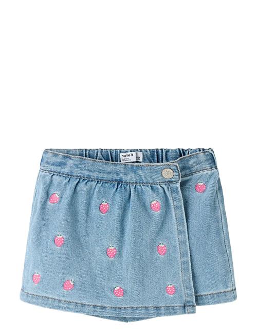 name it | Nmfdiana Dnm Emb Skort 6202-Iz J | 110