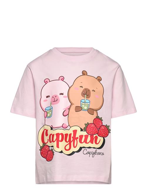 name it | Nkfabbi Capybara Ss Nreg Top Lnoos Sky | 122-128