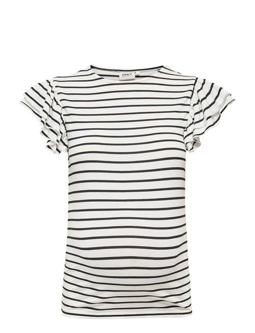 Only Maternity | Olmdaisy S/S Frill O-Neck Top Jrs | S