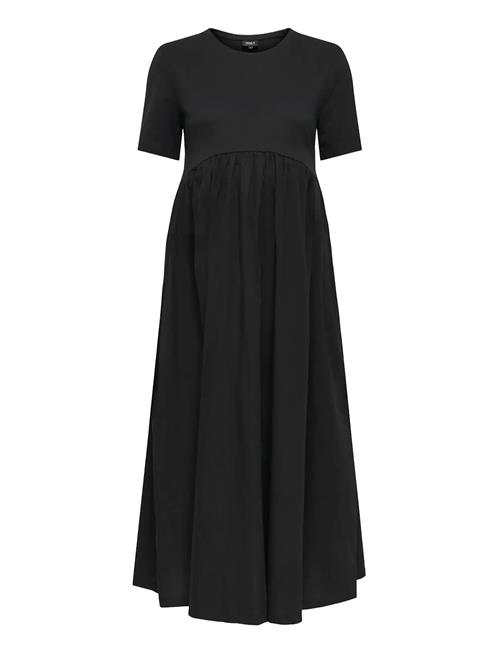 Only Maternity | Olmblomst S/S V-Neck Calf Mix Dress | M