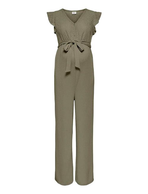 Only Maternity | Olmelisa S/L V-Neck Jumpsuit Jrs | L