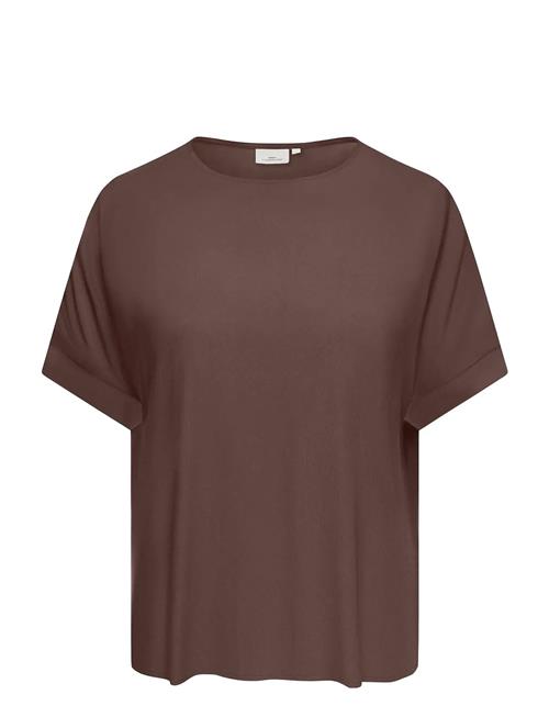 ONLY Carmakoma | Carvilma S/S Boatneck Top Aop | 46