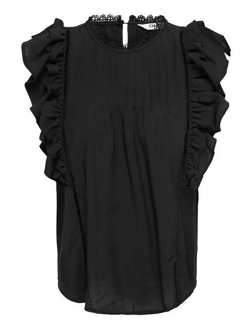 ONLY | Onlluna Sl Frill Top Wvn | XS
