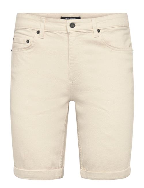ONLY & SONS | Onsply Ecru 9470 Pim Dnm Shorts Noos | L