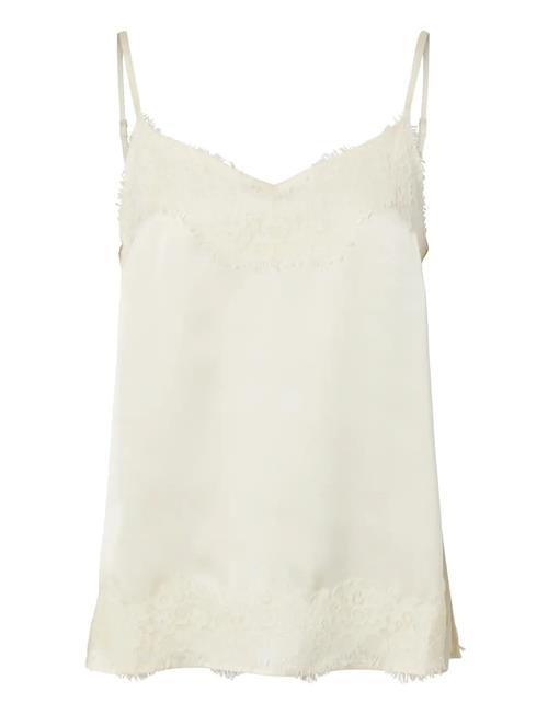 Pieces | Pcariel Sl Lace Detail Top D2D Pp Bc | S