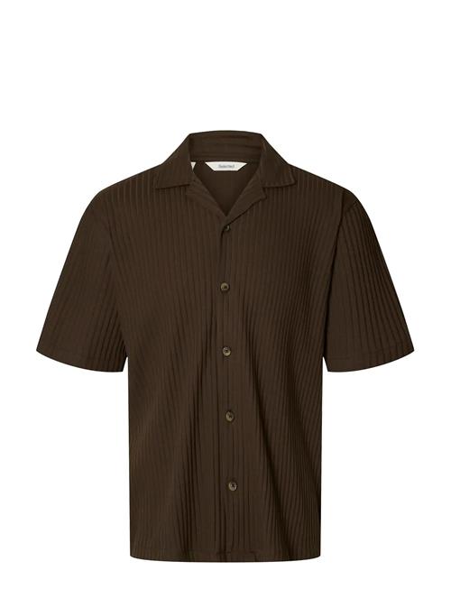 Selected | Slmrelaxsimon Ribbed Ss Overshirt | L