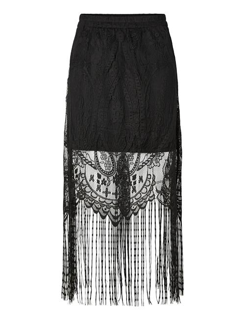 Pieces | Pcclair Hw Ankle Lace Tassels Skirt Kca | L