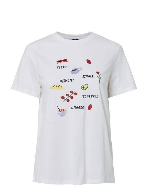 Pieces | Pcgak Ss Embroidery T-Shirt Jrs Bc | M
