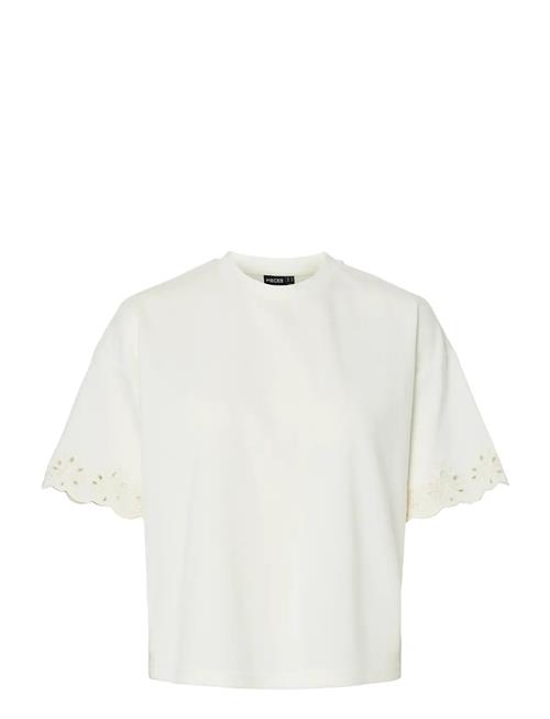 Pieces | Pcchilli Summer Ss Broderi Tee Jrs Bc | L