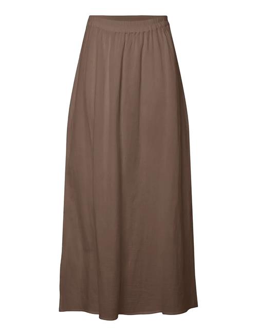 Pieces | Pcsastina Hw Maxi Slit Skirt Wvn Msa Bc | XL