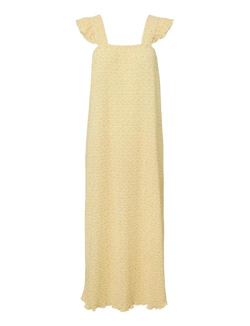 Pieces | Pcflora Strap Flounce Dress Jrs Msa Bc | XL