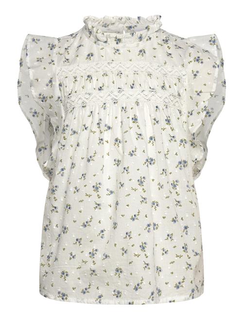 Vero Moda Girl | Vmtrine Sl Lace Top Wvn Girl | 140