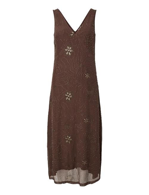 YAS | Yasnura Sl Long Mesh Dress - Fest | S
