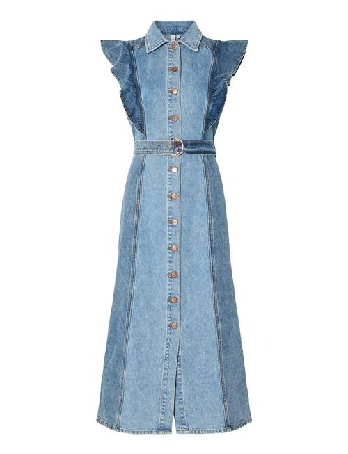 YAS | Yascawi Sl Denim Long Dress S. | 40