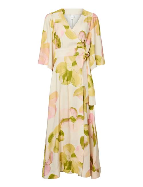 YAS | Yasmarga 3/4 Wrap Long Dress S. - Show | 40