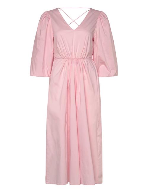 Object | Objpaige 2/4 Re Vneck Midi Dress 144 | 42
