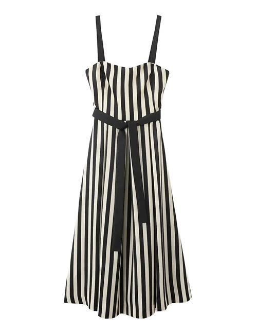 Mango | Belt Striped Dress | M