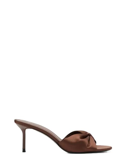 Mango | Satin-Finish Sandals With Bow | 42