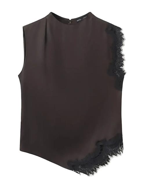 Mango | Lace Trim Top | M