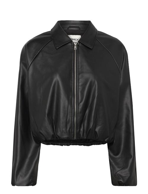 ONLY | Onlsaramy Faux Leather Bomber Cc Otw | S