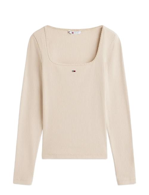 Tommy Jeans | Tjw Slim Soft Rib Ls Tee | XL
