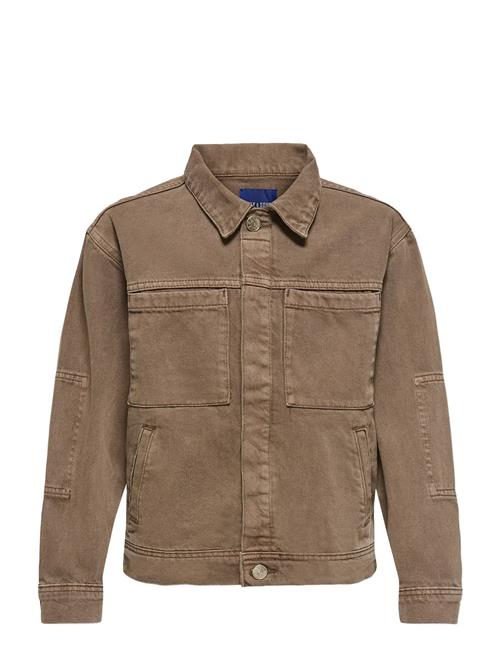ONLY & SONS | Osjentire Brown 6609 Tai Dnm Jacket | 164