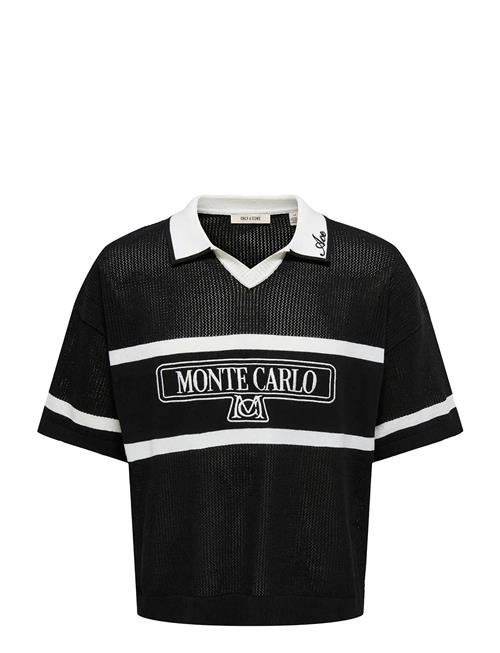 ONLY & SONS | Onsace Life Split Neck Ds | XXL
